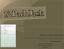 Tablet Screenshot of 12packjack.com